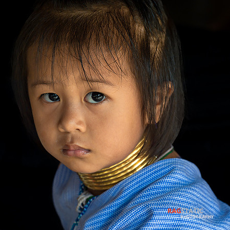 The little Tribal Girl - Karen Long Neck